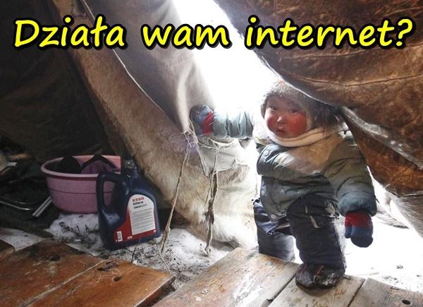 Działa wam internet