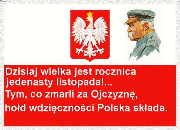 Dzisiaj jest wielka rocznica\njedenastego