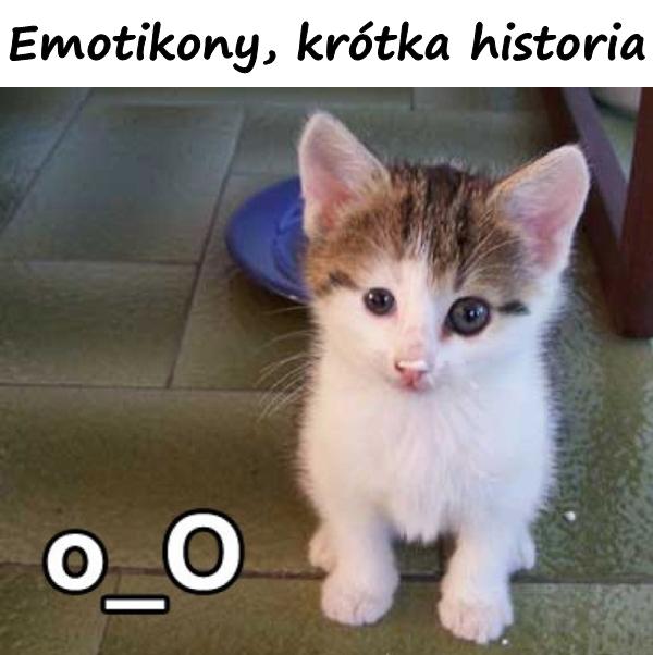 Emotikony, krótka historia