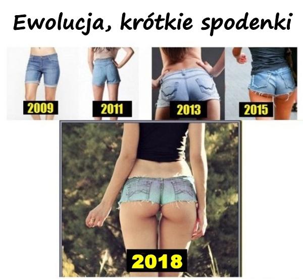 Ewolucja, krótkie spodenki