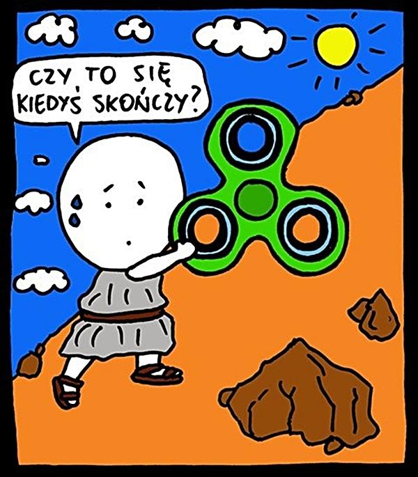 Fidget spinner - Czy to się kiedyś skończy