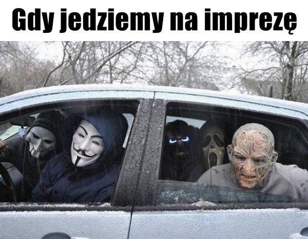 Gdy jedziemy na imprezę