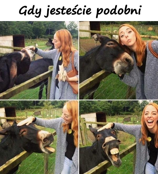 Gdy jesteście podobni