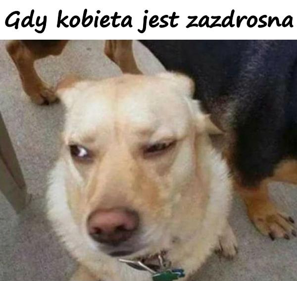 Gdy kobieta jest zazdrosna