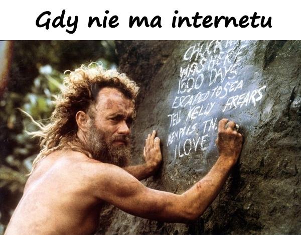 Gdy nie ma internetu