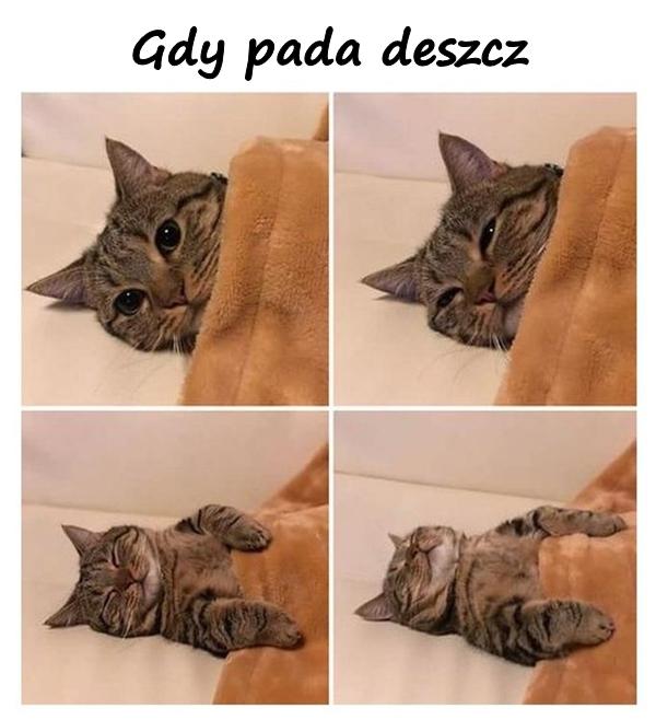 Gdy pada deszcz