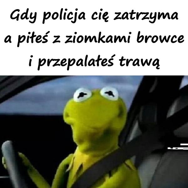 Gdy policja cię zatrzyma a piłeś z ziomkami browce i