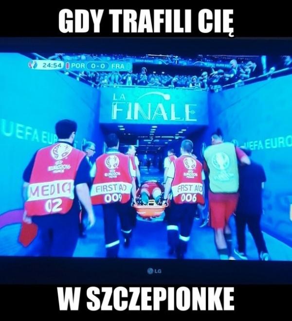 Gdy trafili cię w szczepionkę