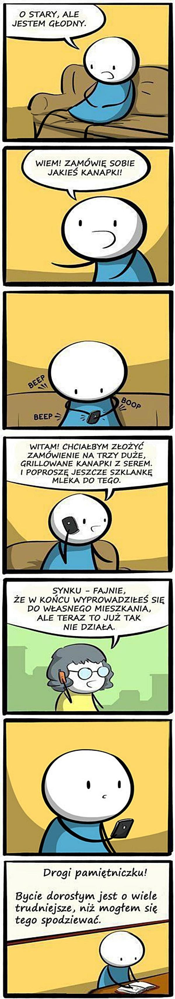 Gdy wchodzisz w dorosłe życie