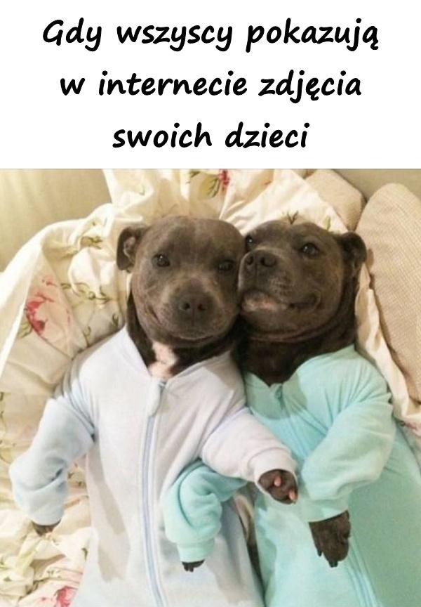 Gdy wszyscy pokazują w internecie zdjęcia swoich dzieci