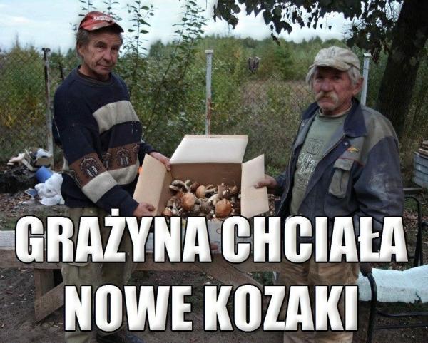 Grażyna chciała nowe kozaki