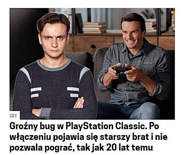 Groźny bug w PlayStation Classic. Po włączeniu pojawia się