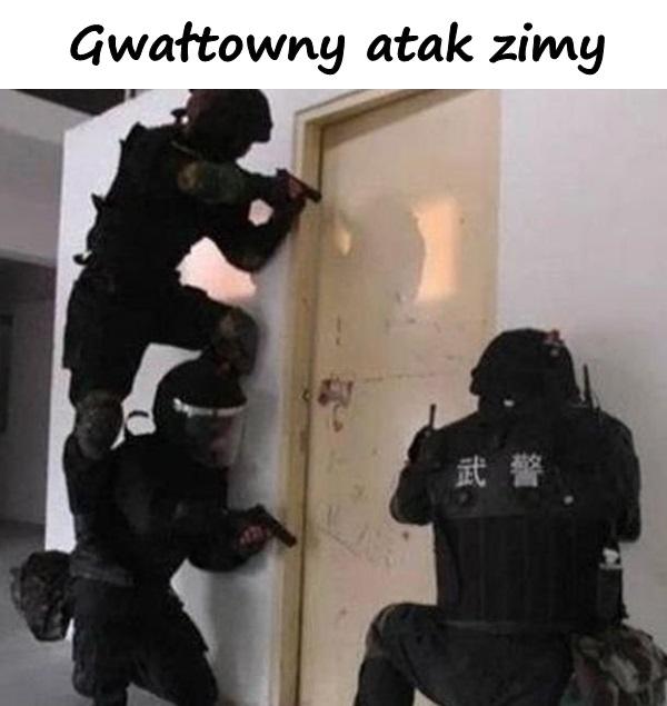 Gwałtowny atak zimy