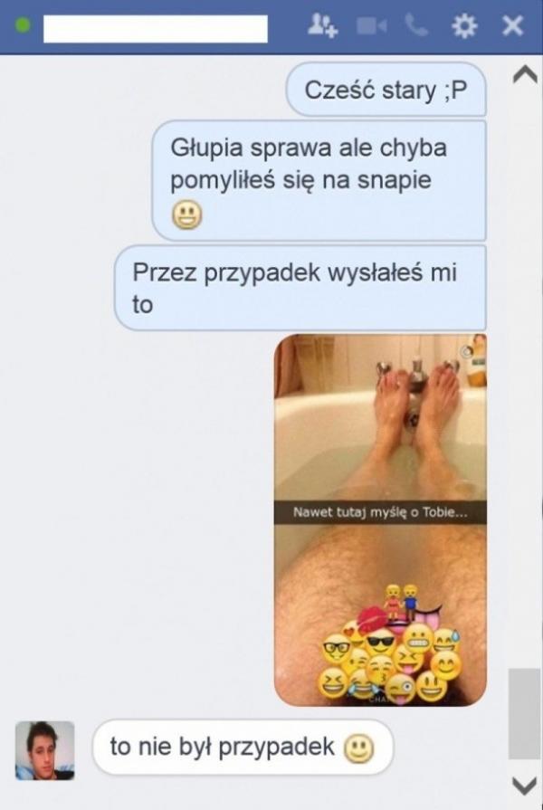 Głupia sprawa, ale chyba pomyliłeś się na snapie