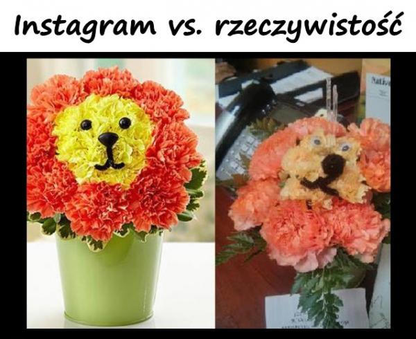 Instagram vs. rzeczywistość