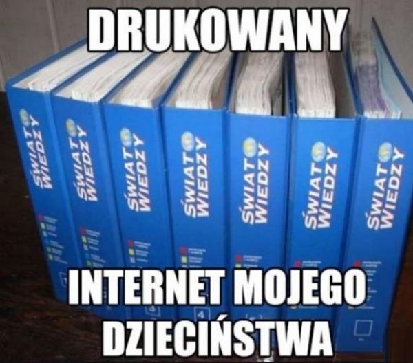 Internet mojego dzieciństwa