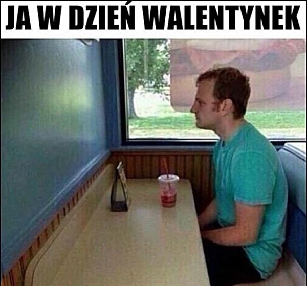 Ja w dzień Walentynek