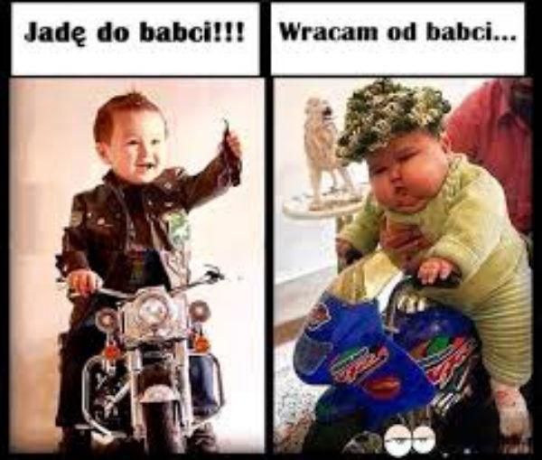 Jadę do babaci!!!\ni wracam od babci