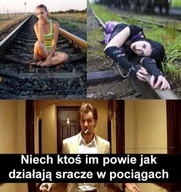 Jak działają sracze w pociągach