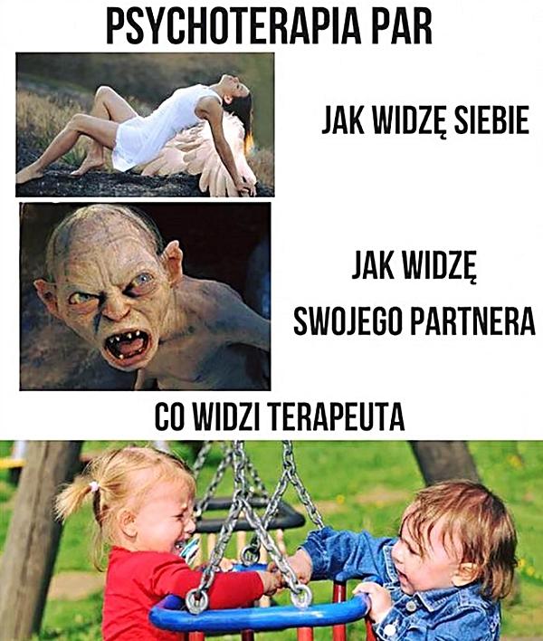 Jak widzę siebie, jak widzę swojego partnera, co widzi