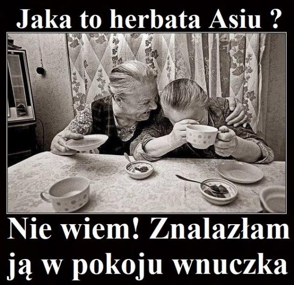 Jaka to herbata asiu? nie wiem! znalazłam ją w pokoju