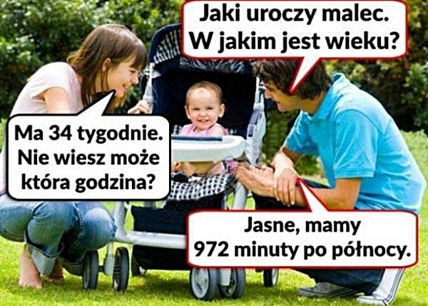 - Jaki uroczy malec. W jakim jest wieku? - Ma 34 tygodnie