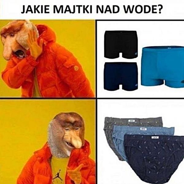 Jakie majtki nad wodę