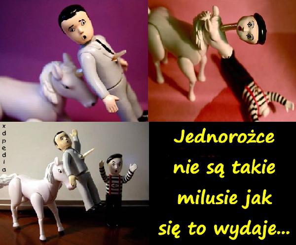 Jednorożce nie są takie milusie jak się to wydaje