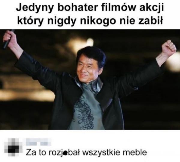 Jedyny bohater filmów akcji, który nigdy nikogo nie zabił