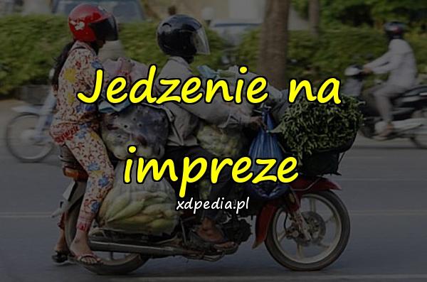 Jedzenie na impreze