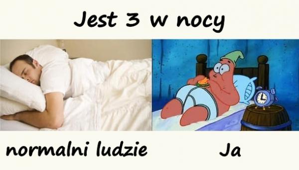 Jest 3 w nocy