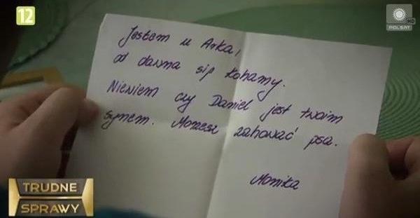 Jestem u Arka, od dawna się kochamy. Niewiem czy Daniel