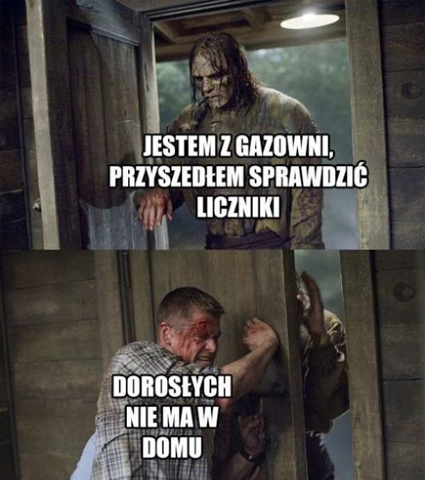 - Jestem z gazowni, przyszedłem sprawdzić licznik