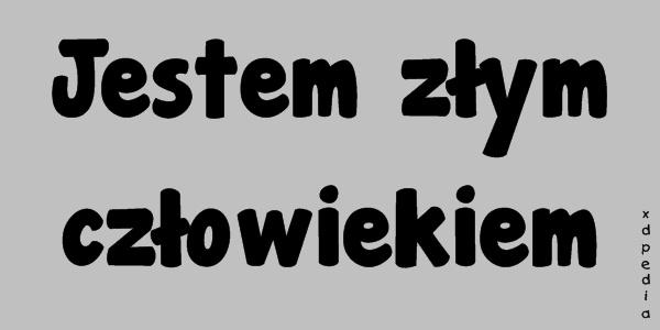 Jestem złym człowiekiem