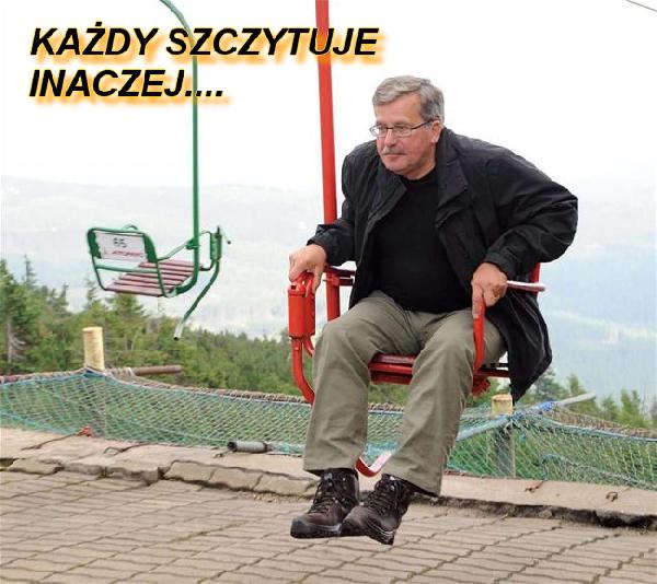 Każdy szczytuje inaczej