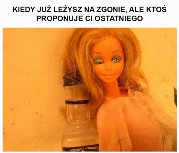 Kiedy już leżysz na zgonie, ale kotoś proponuje ci