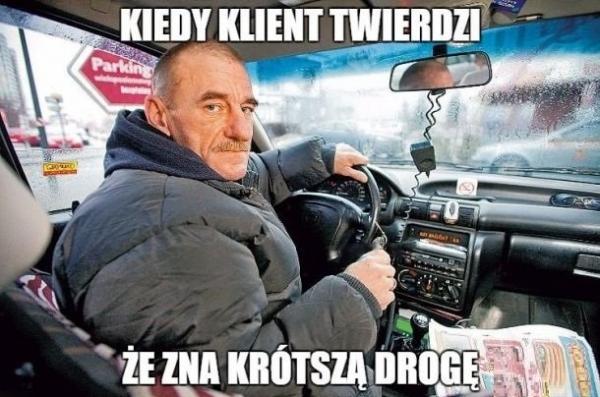 Kiedy klient twierdzi, że zna krótszą drogę