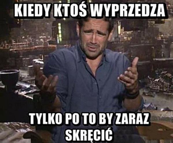 Kiedy ktoś wyprzedza tylko po to, żeby zaraz skręcić