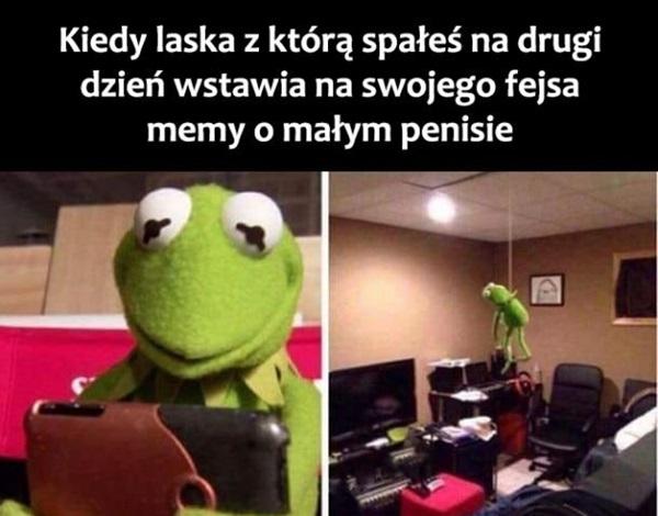 Kiedy laska z która spałeś na drugi dzień wstawia na