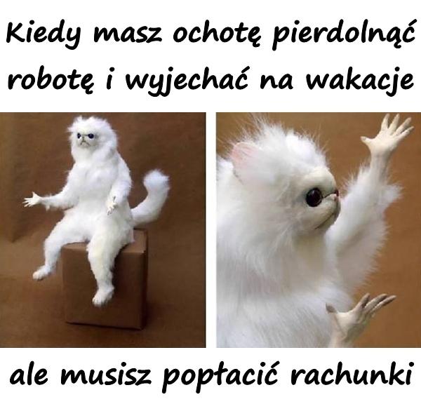 Kiedy masz ochotę pierdolnąć robotę i wyjechać na wakacje