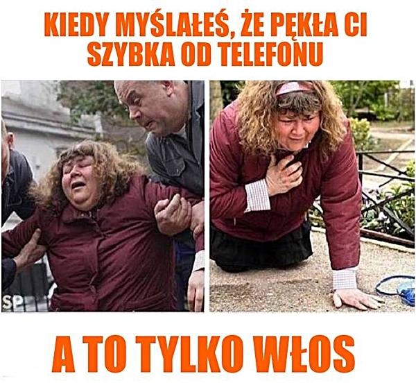 Kiedy myślałeś, że pękła ci szybka od telefonu a to tylko