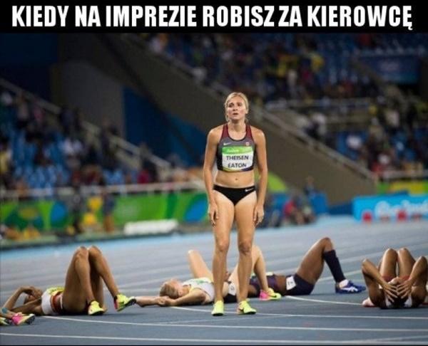 Kiedy na imprezie robisz za kierowcę