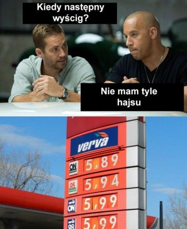 - Kiedy następny wyścig? - Nie mam tyle hajsu