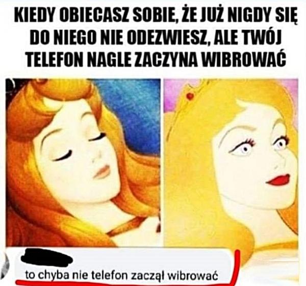 Kiedy obiecasz sobie, że już nigdy się do niego nie