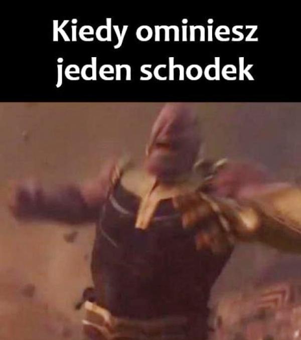 Kiedy ominiesz jeden schodek