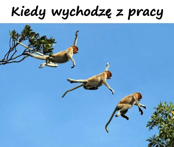 Kiedy wychodzę z pracy