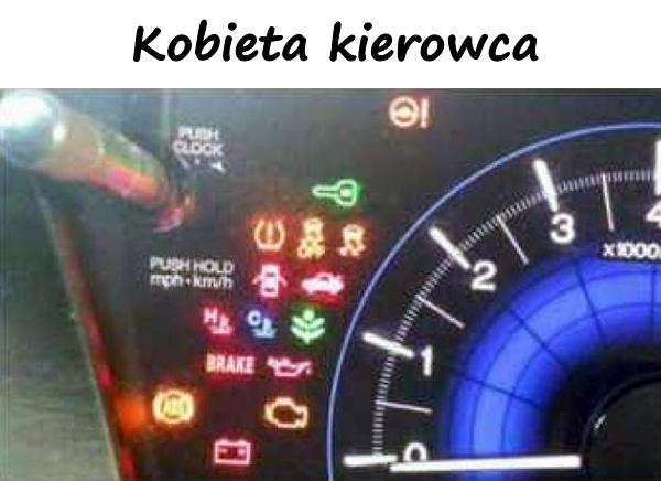 Kobieta kierowca