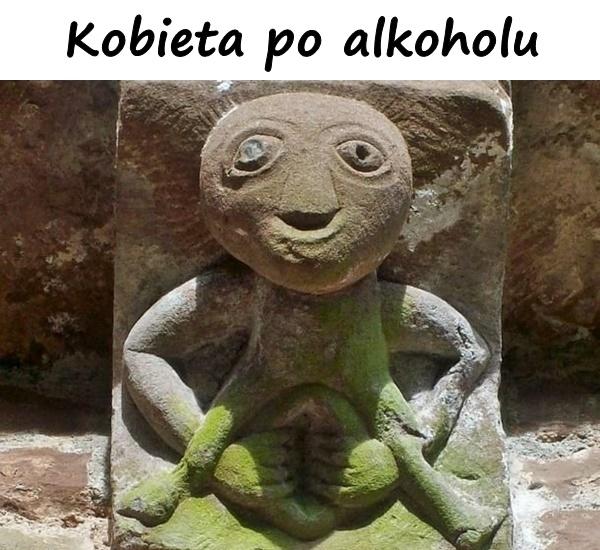 Kobieta po alkoholu