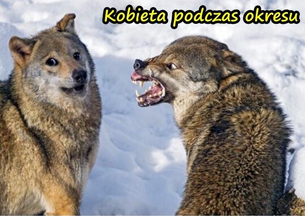 Kobieta podczas okresu