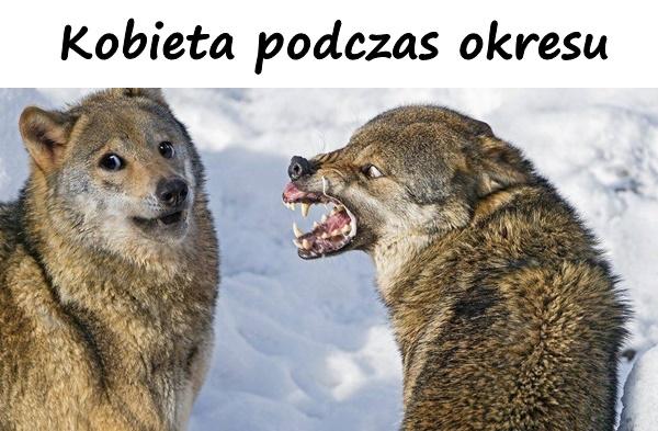 Kobieta podczas okresu